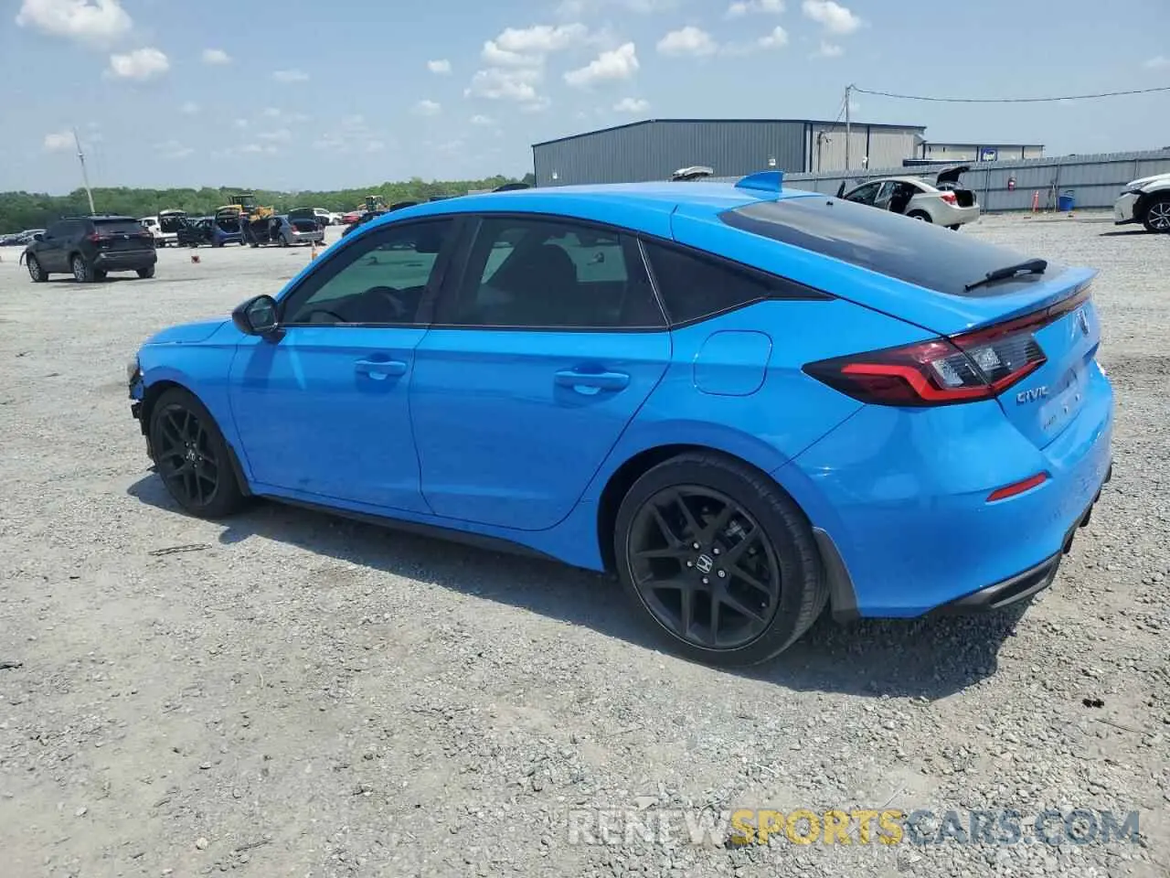 2 fotografías del automóvil dañado 19XFL2H83SE010474 HONDA CIVIC 2025