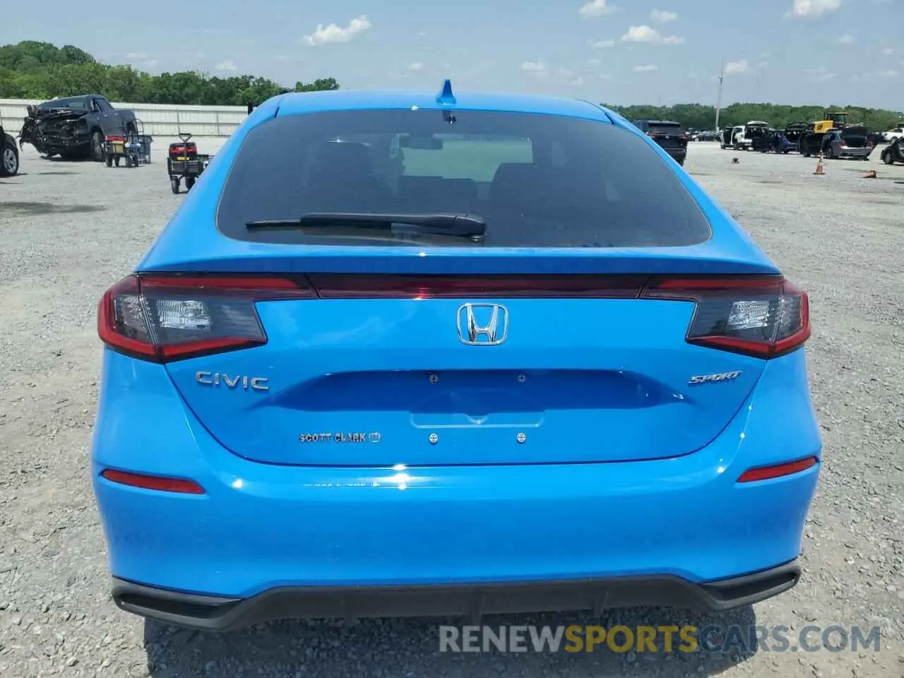6 fotografías del automóvil dañado 19XFL2H83SE010474 HONDA CIVIC 2025