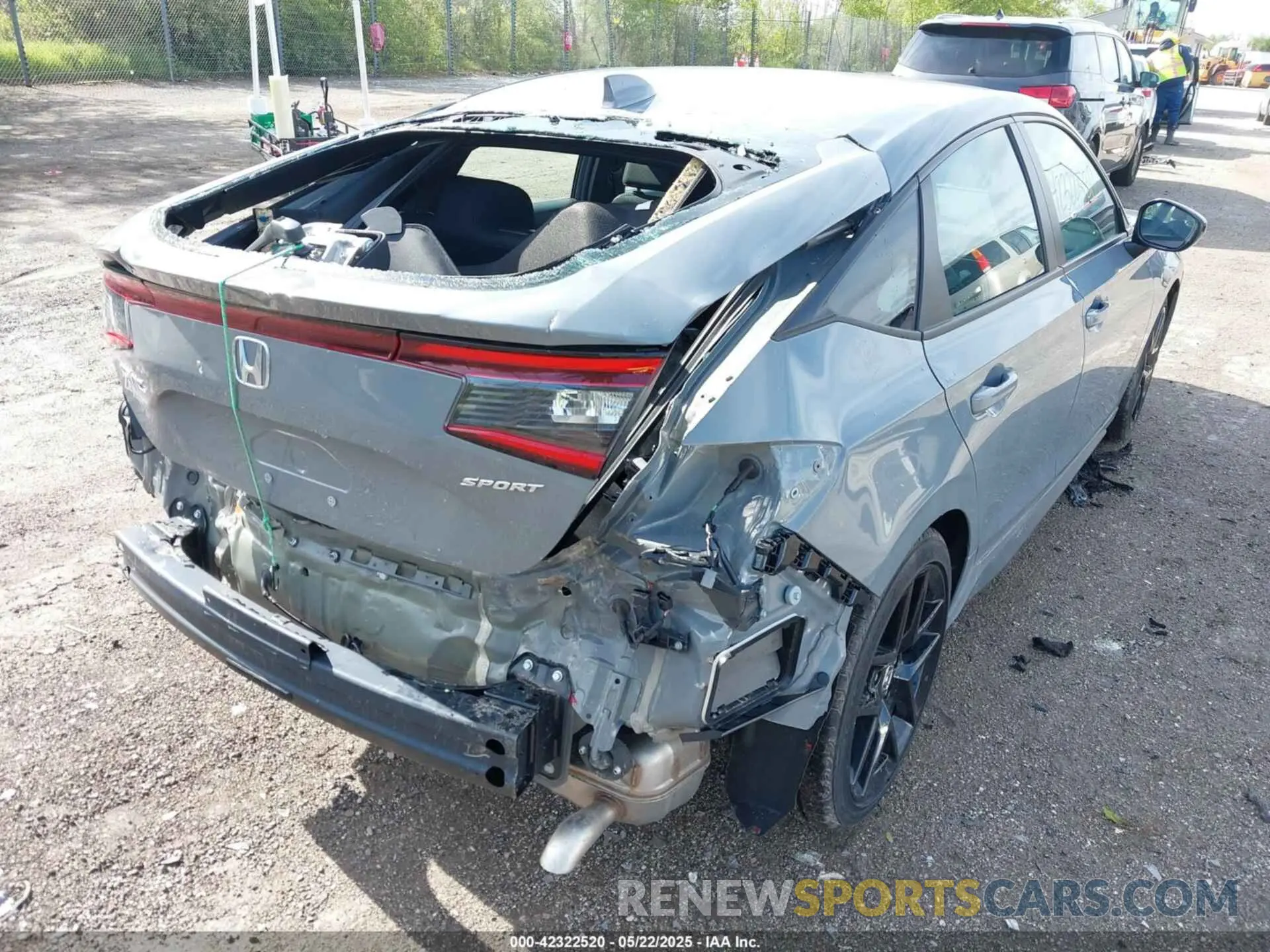 18 fotografías del automóvil dañado 19XFL2H83SE012631 HONDA CIVIC 2025
