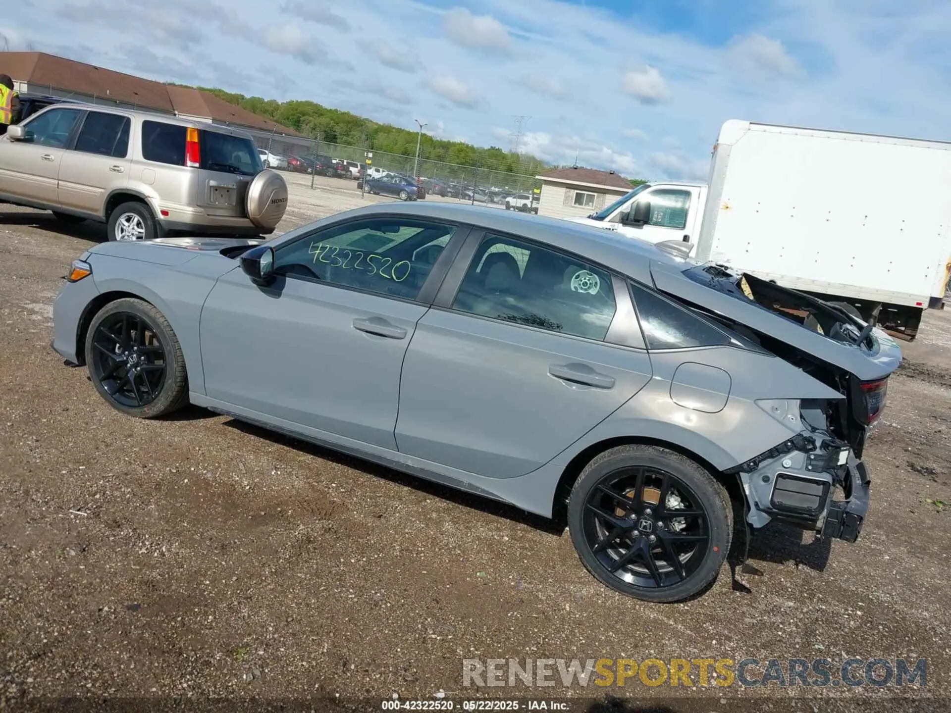 3 fotografías del automóvil dañado 19XFL2H83SE012631 HONDA CIVIC 2025