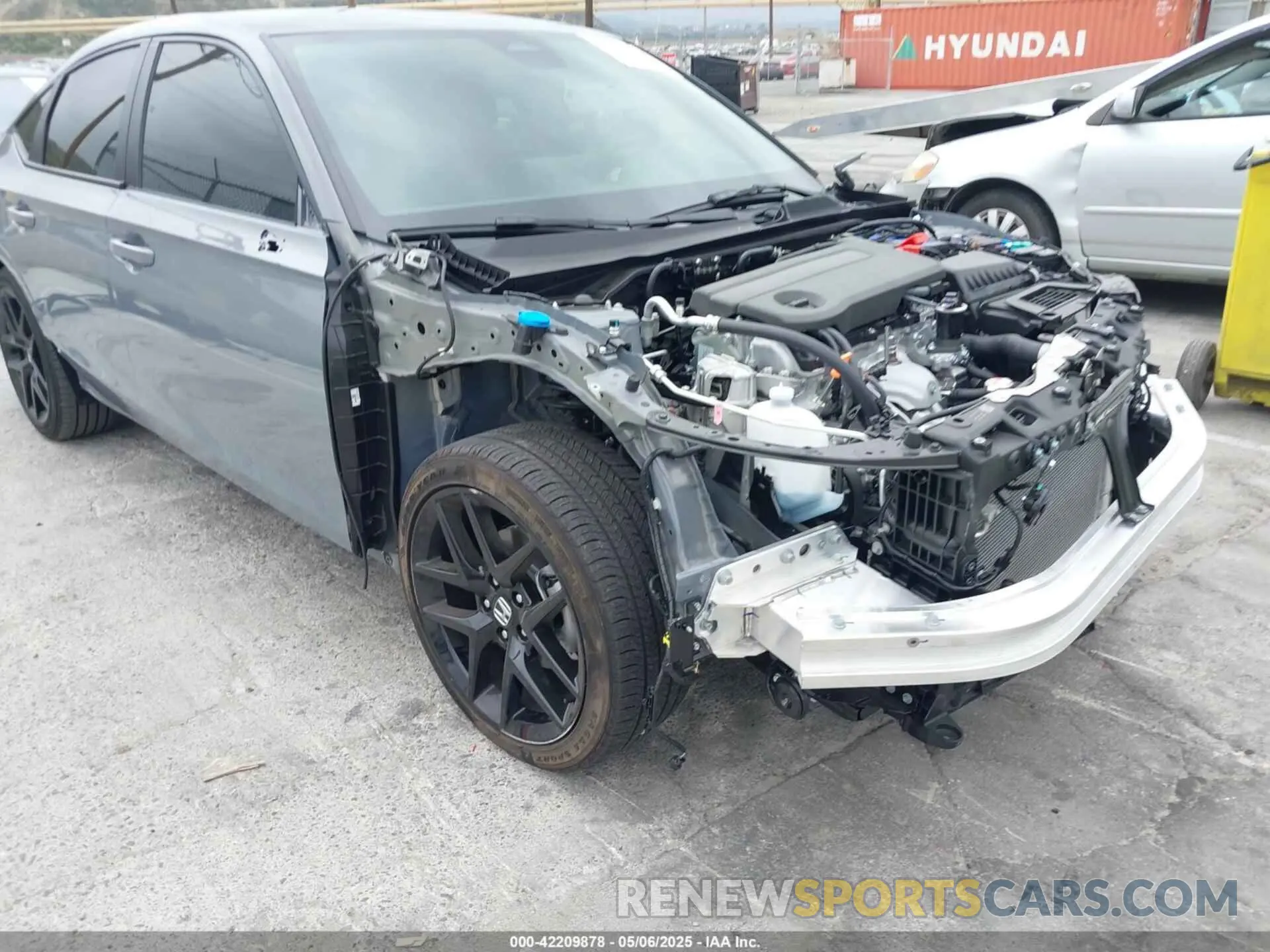 6 fotografías del automóvil dañado 19XFL2H83SE015318 HONDA CIVIC 2025