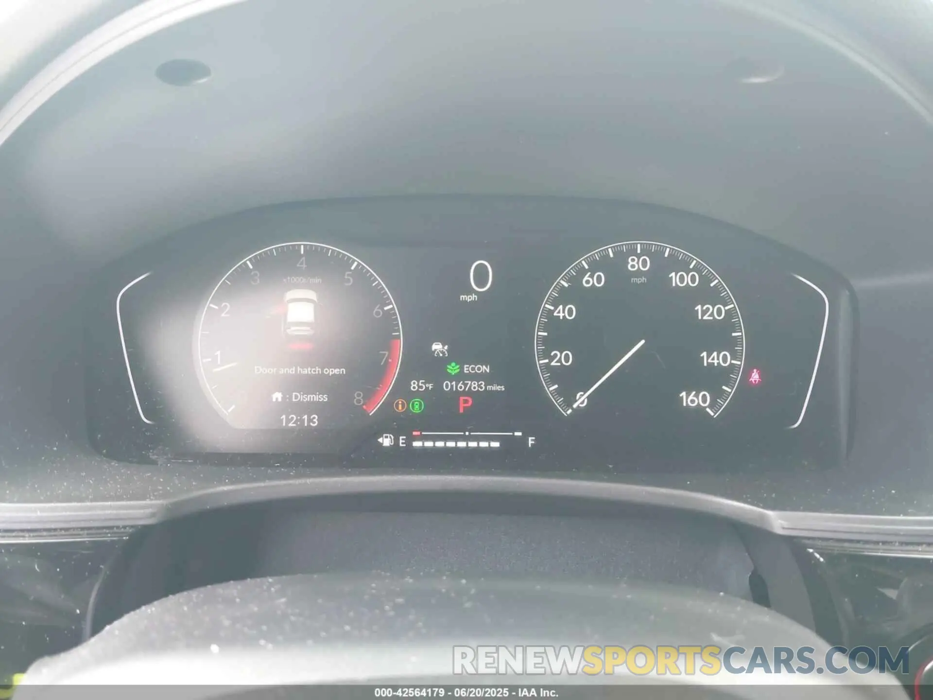 7 fotografías del automóvil dañado 19XFL2H83SE021376 HONDA CIVIC 2025