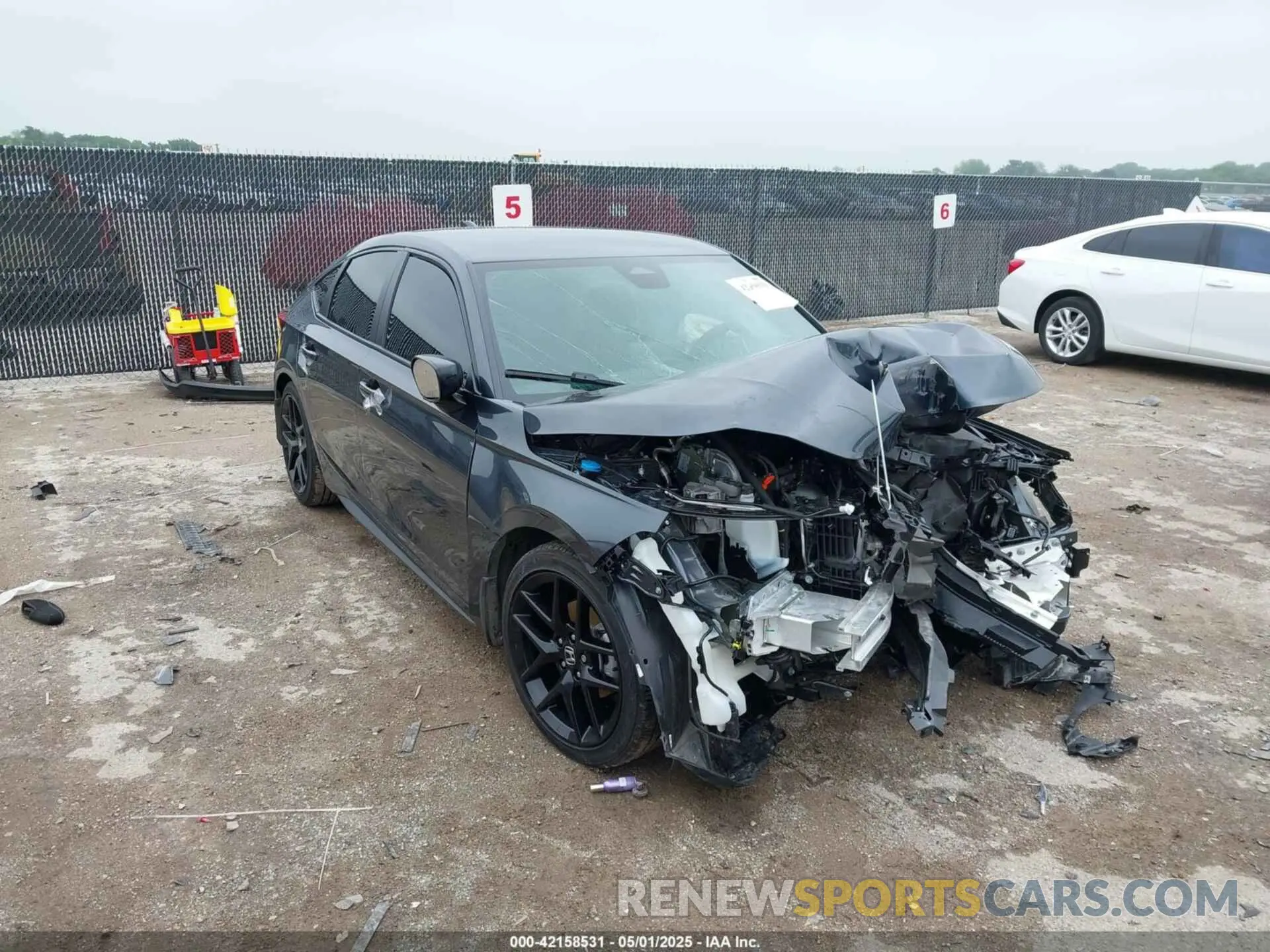 1 fotografías del automóvil dañado 19XFL2H84SE003646 HONDA CIVIC 2025