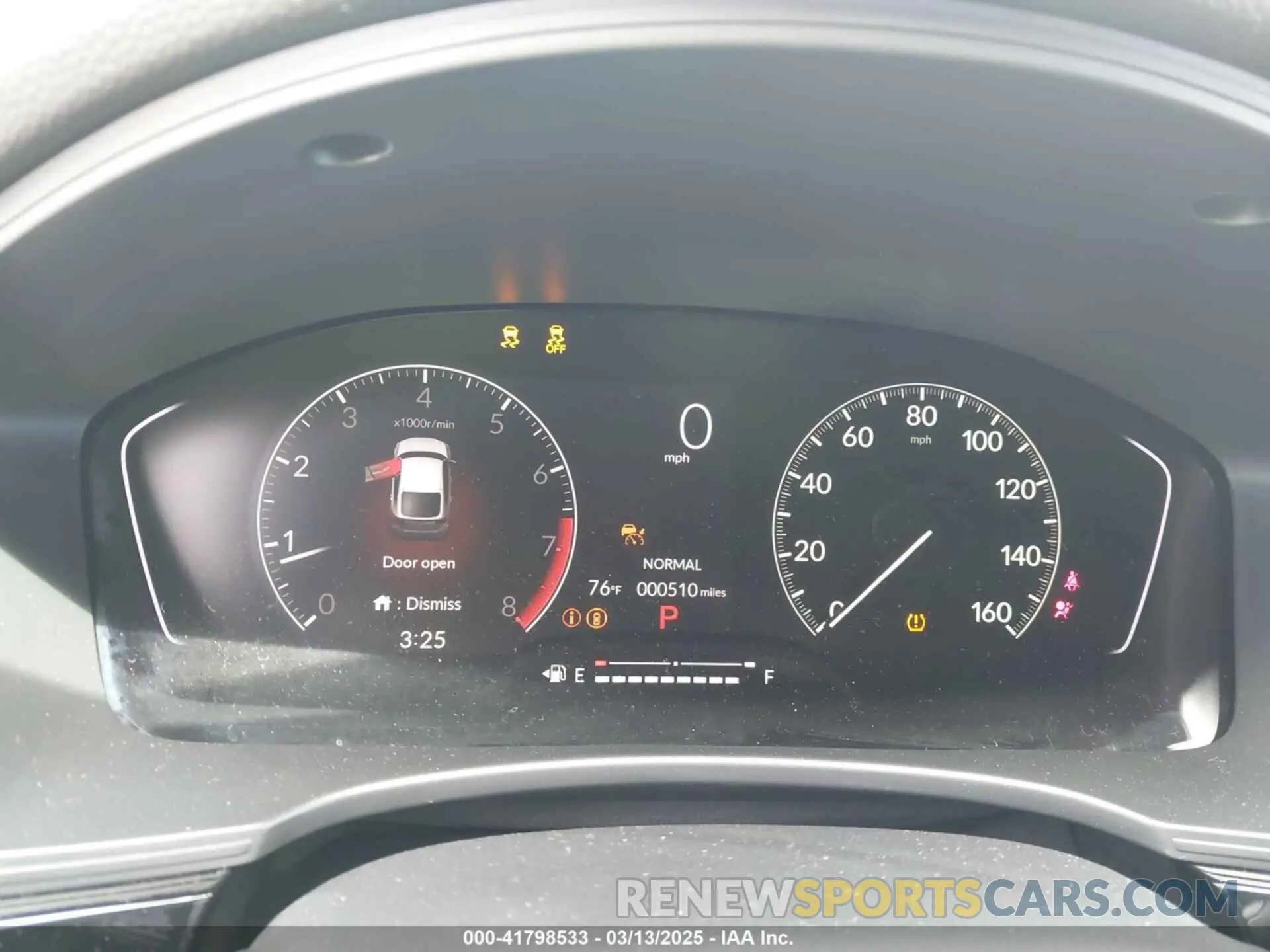 7 fotografías del automóvil dañado 19XFL2H84SE004571 HONDA CIVIC 2025