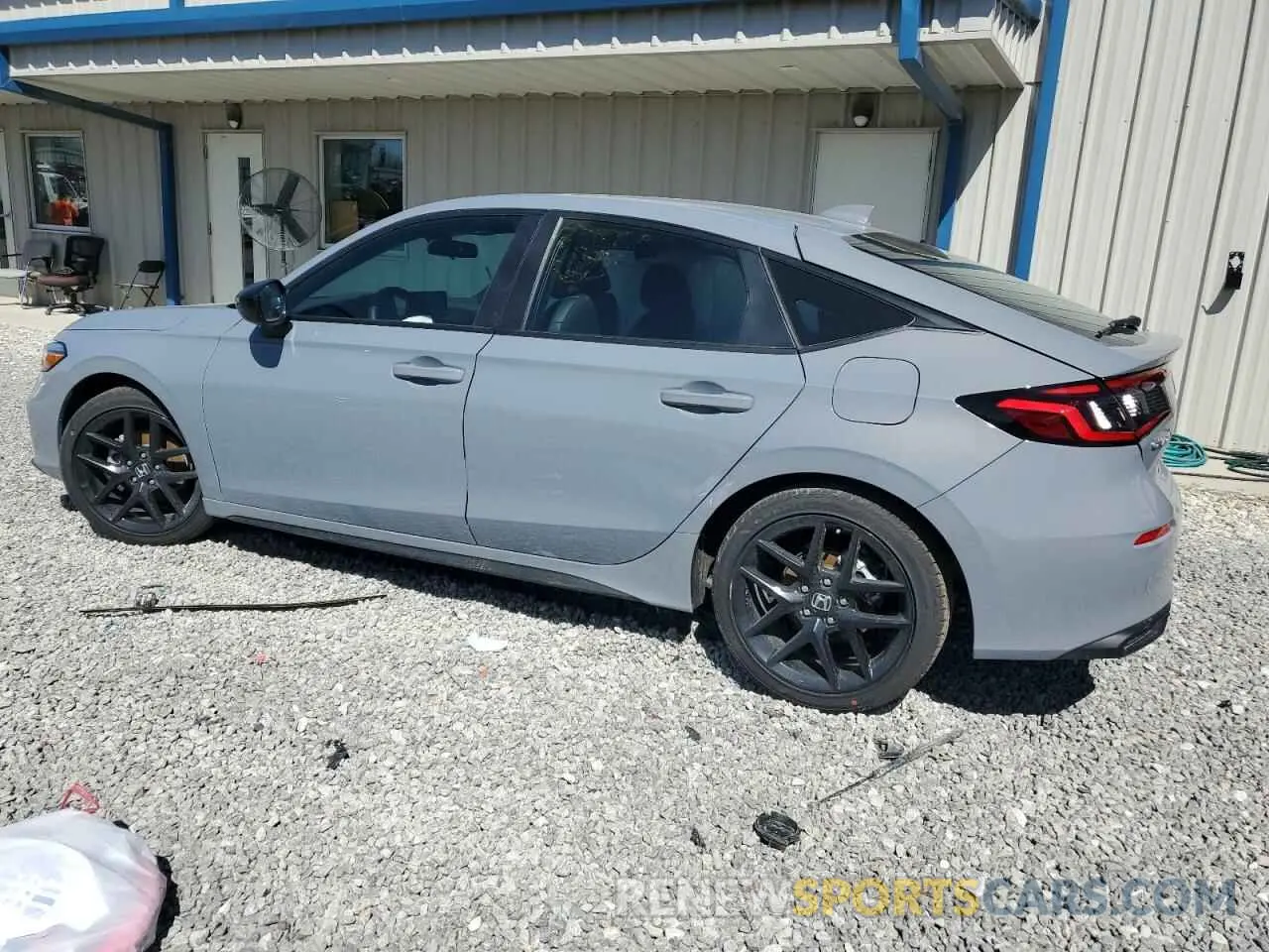 2 fotografías del automóvil dañado 19XFL2H85SE012372 HONDA CIVIC 2025