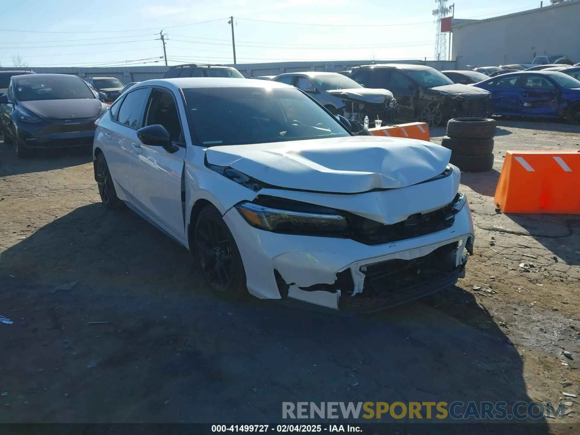 1 fotografías del automóvil dañado 19XFL2H89SE001990 HONDA CIVIC 2025