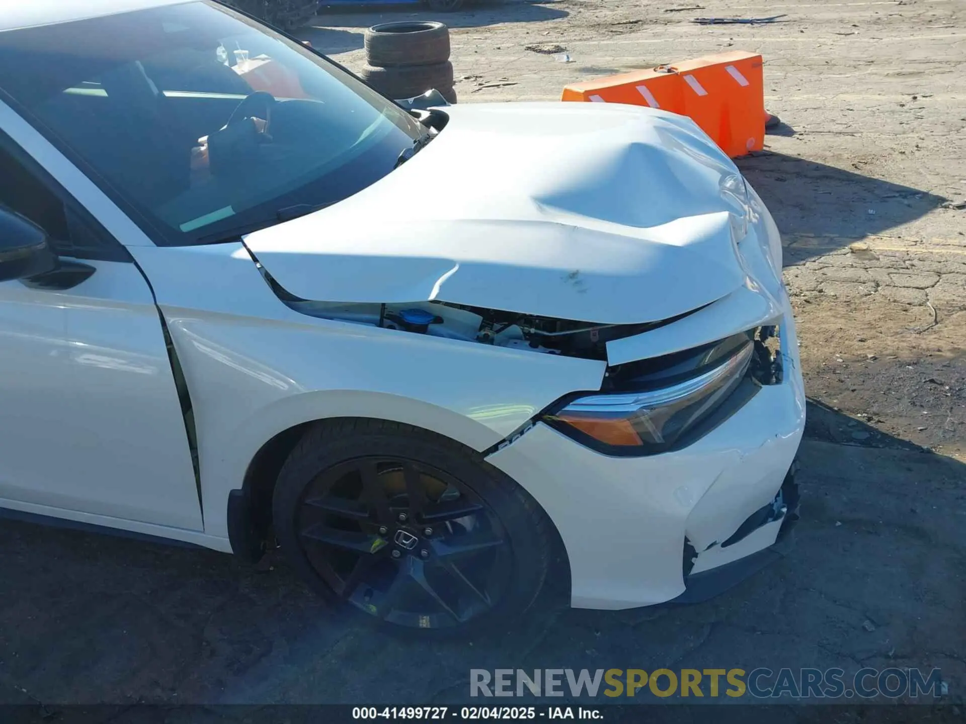 18 fotografías del automóvil dañado 19XFL2H89SE001990 HONDA CIVIC 2025