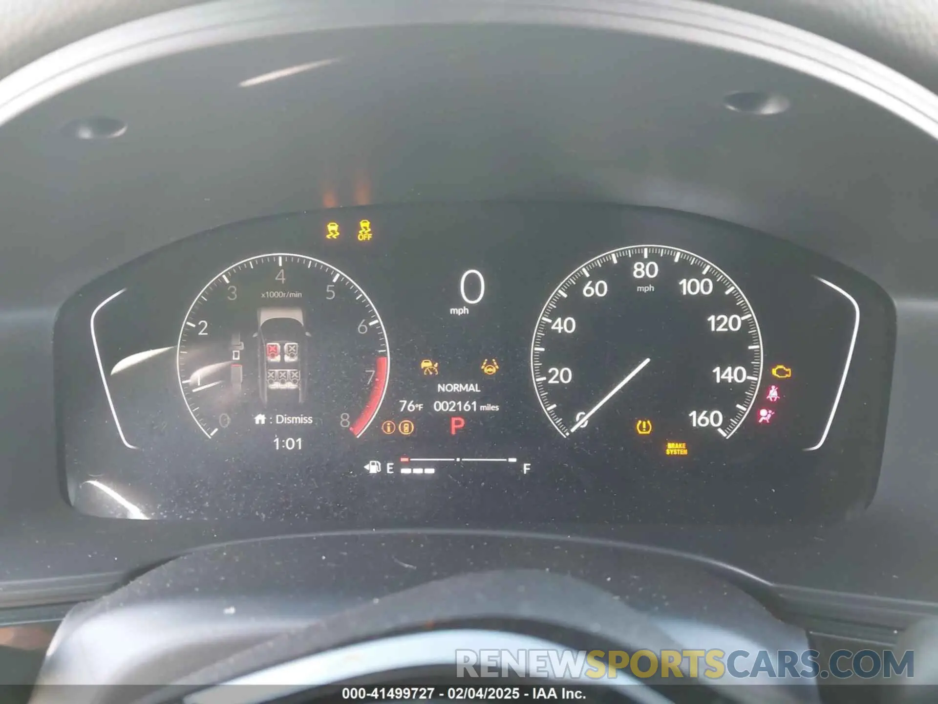 7 fotografías del automóvil dañado 19XFL2H89SE001990 HONDA CIVIC 2025