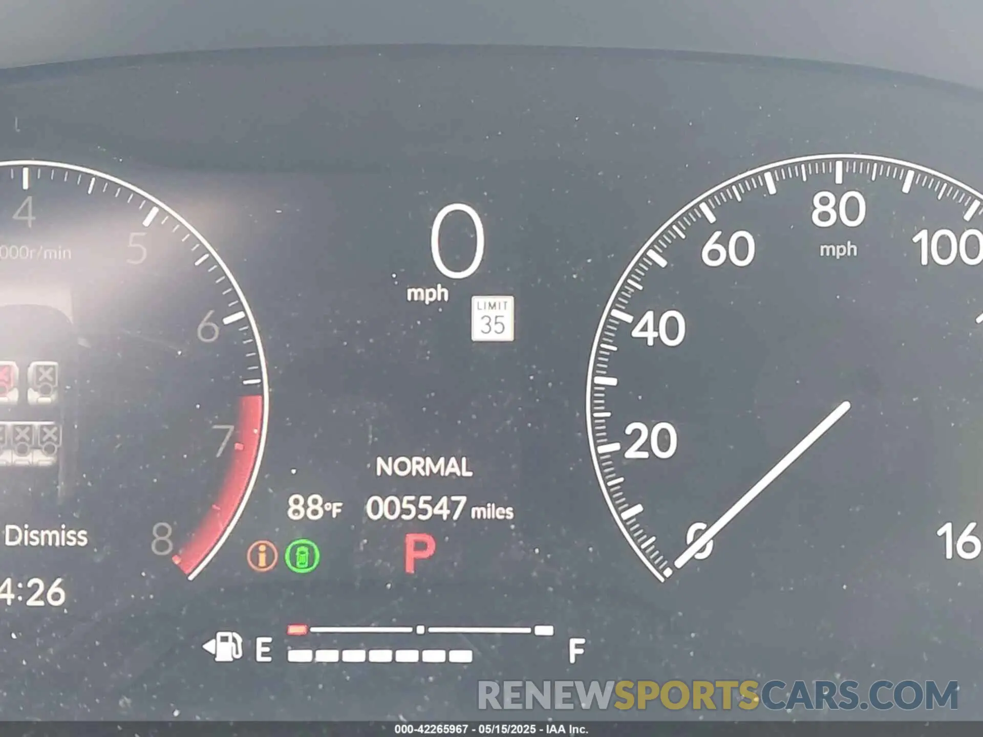 15 fotografías del automóvil dañado 19XFL2H8XSE002145 HONDA CIVIC 2025