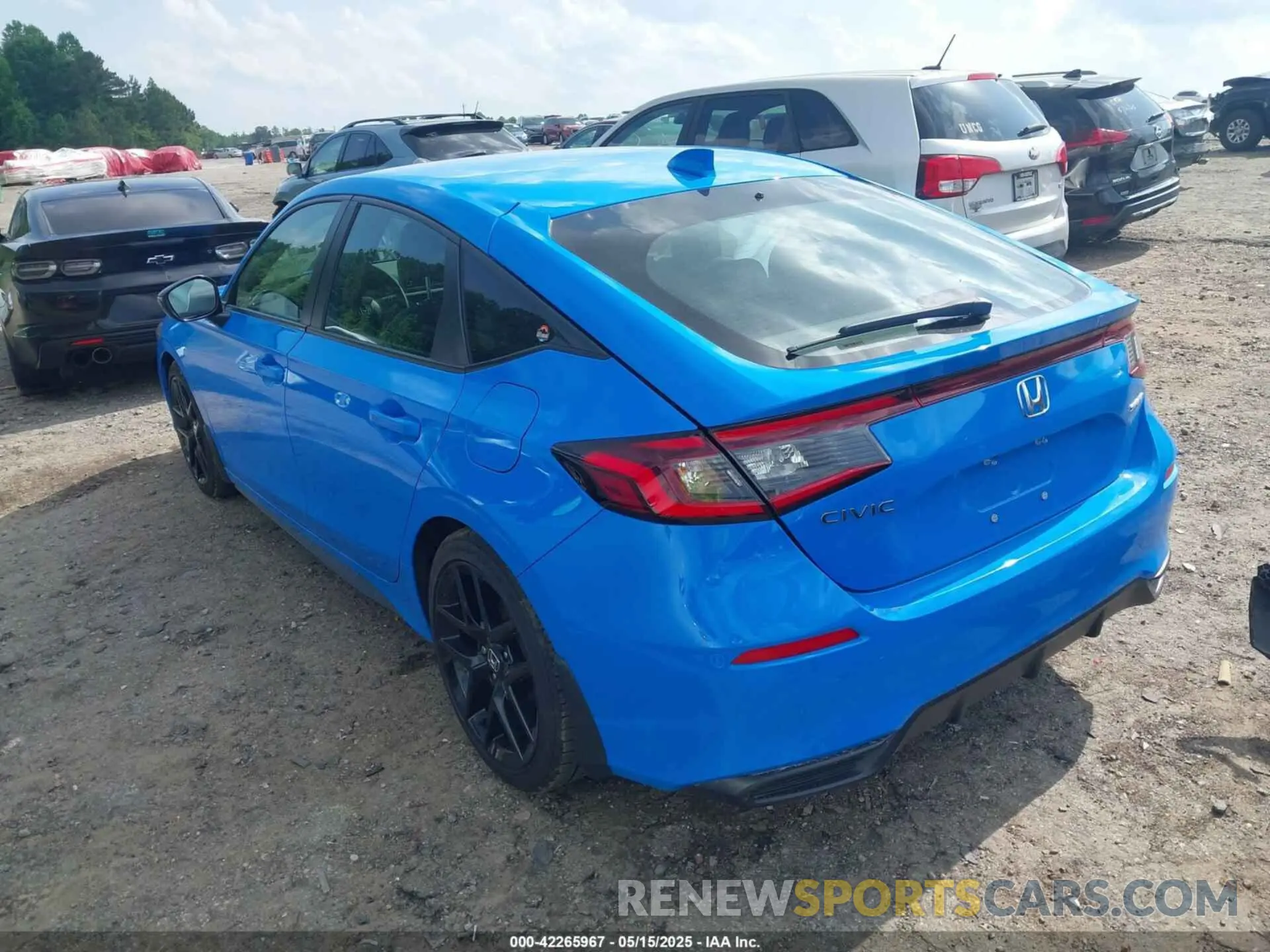 3 fotografías del automóvil dañado 19XFL2H8XSE002145 HONDA CIVIC 2025