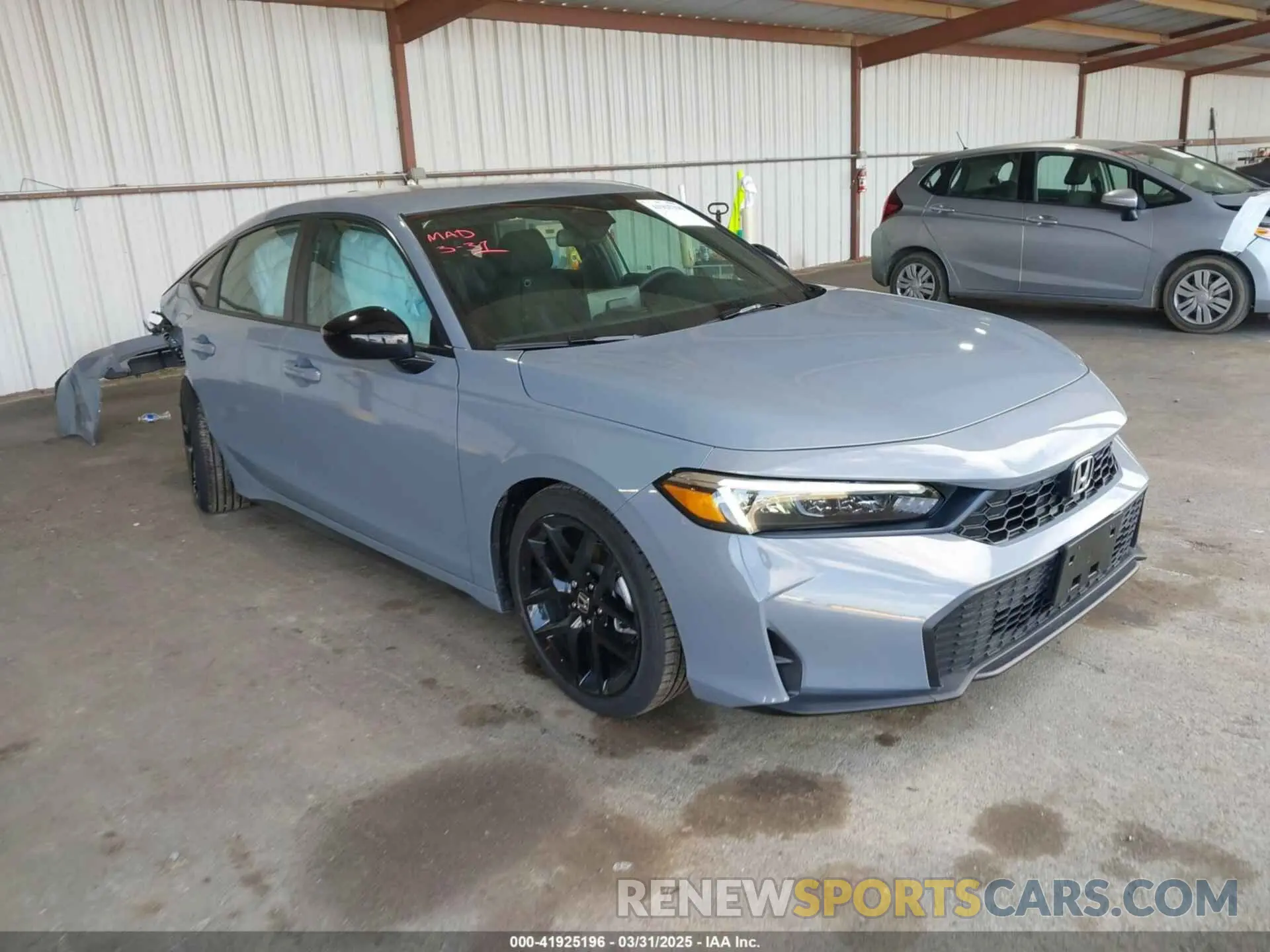 1 fotografías del automóvil dañado 19XFL2H8XSE020323 HONDA CIVIC 2025