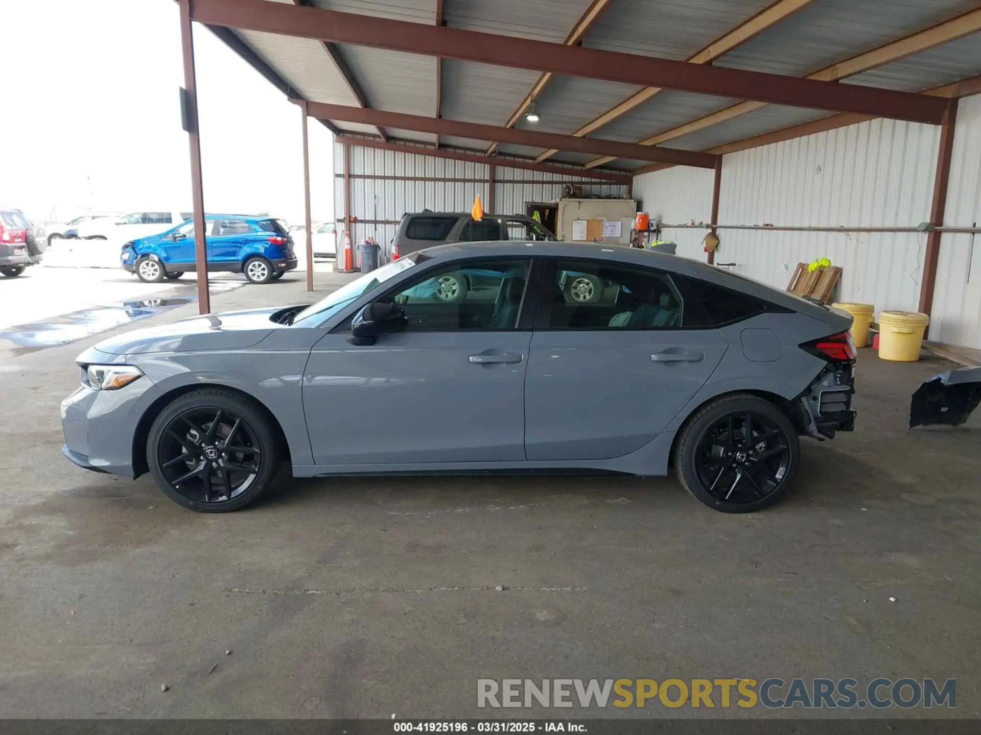 15 fotografías del automóvil dañado 19XFL2H8XSE020323 HONDA CIVIC 2025