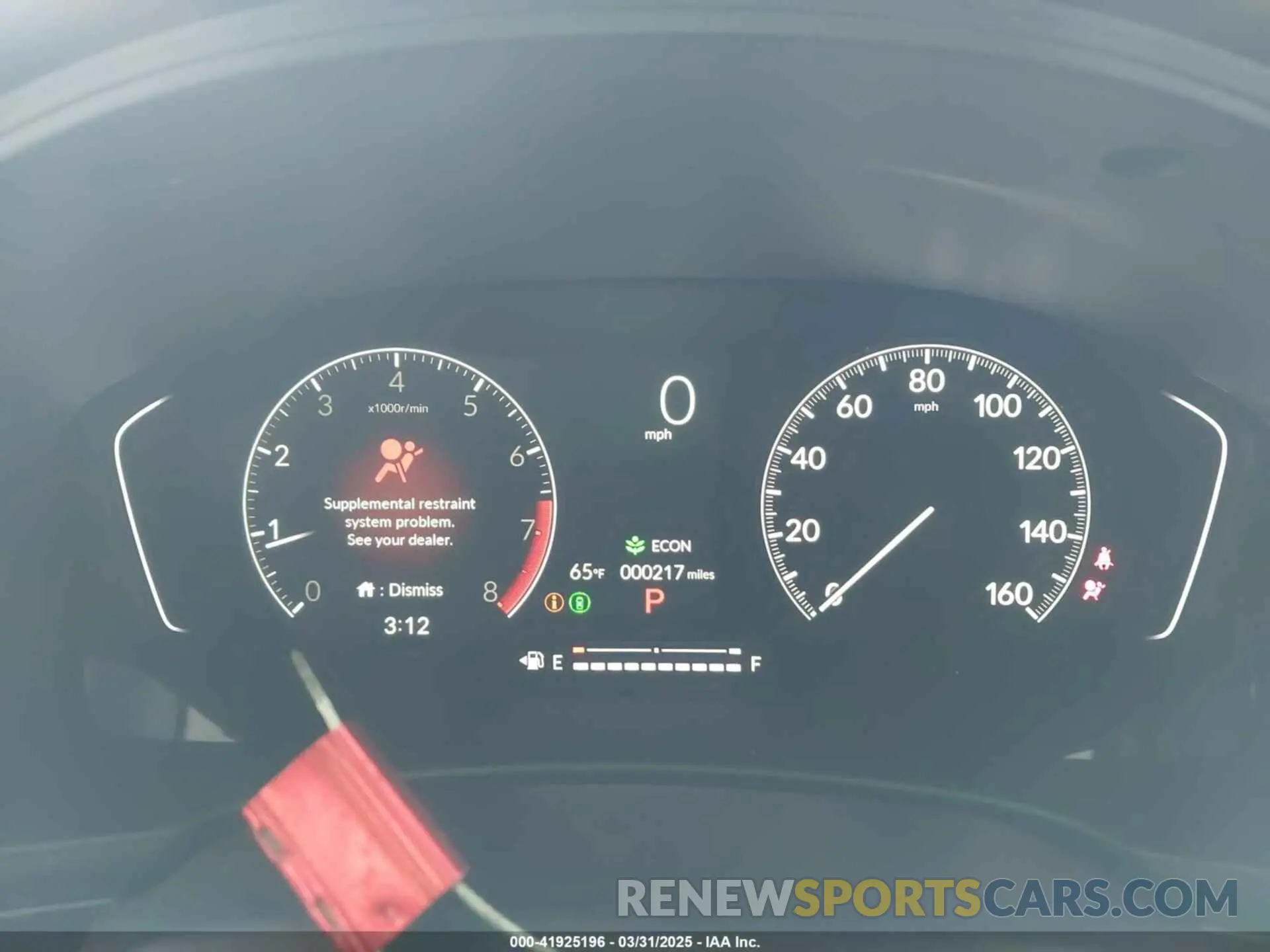 7 fotografías del automóvil dañado 19XFL2H8XSE020323 HONDA CIVIC 2025