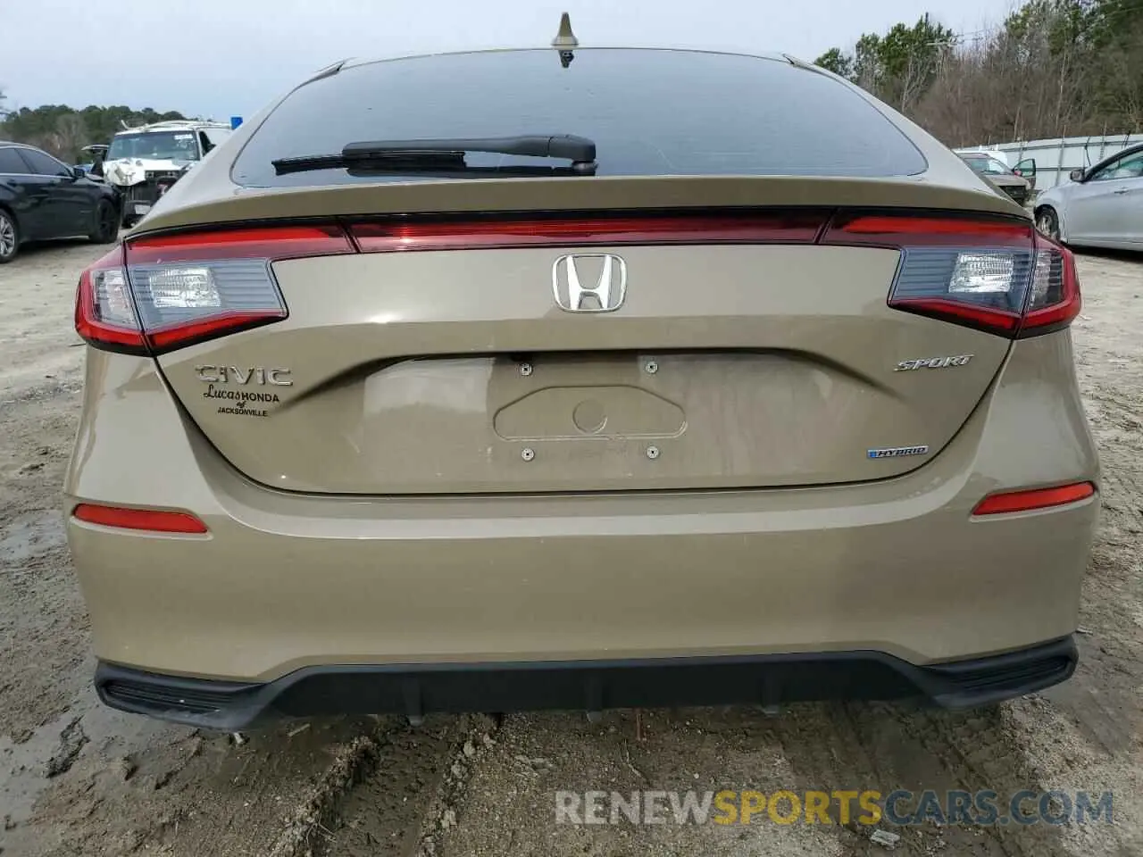 6 fotografías del automóvil dañado 19XFL4H84SE000810 HONDA CIVIC 2025