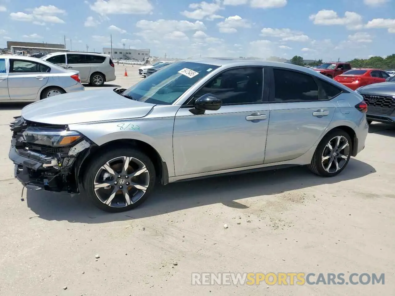 1 fotografías del automóvil dañado 19XFL4H91SE007805 HONDA CIVIC 2025