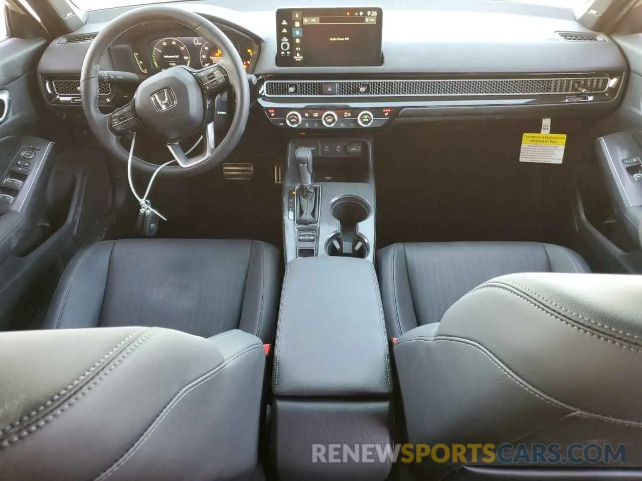 8 fotografías del automóvil dañado 19XFL4H94SE000153 HONDA CIVIC 2025