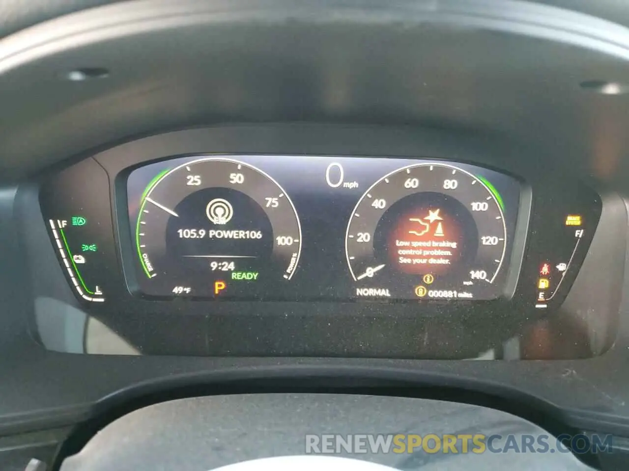 9 fotografías del automóvil dañado 19XFL4H94SE000153 HONDA CIVIC 2025