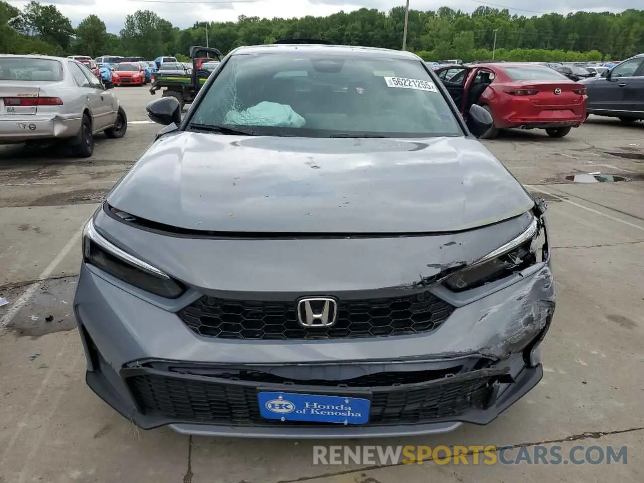 5 fotografías del automóvil dañado 19XFL4H95SE007631 HONDA CIVIC 2025