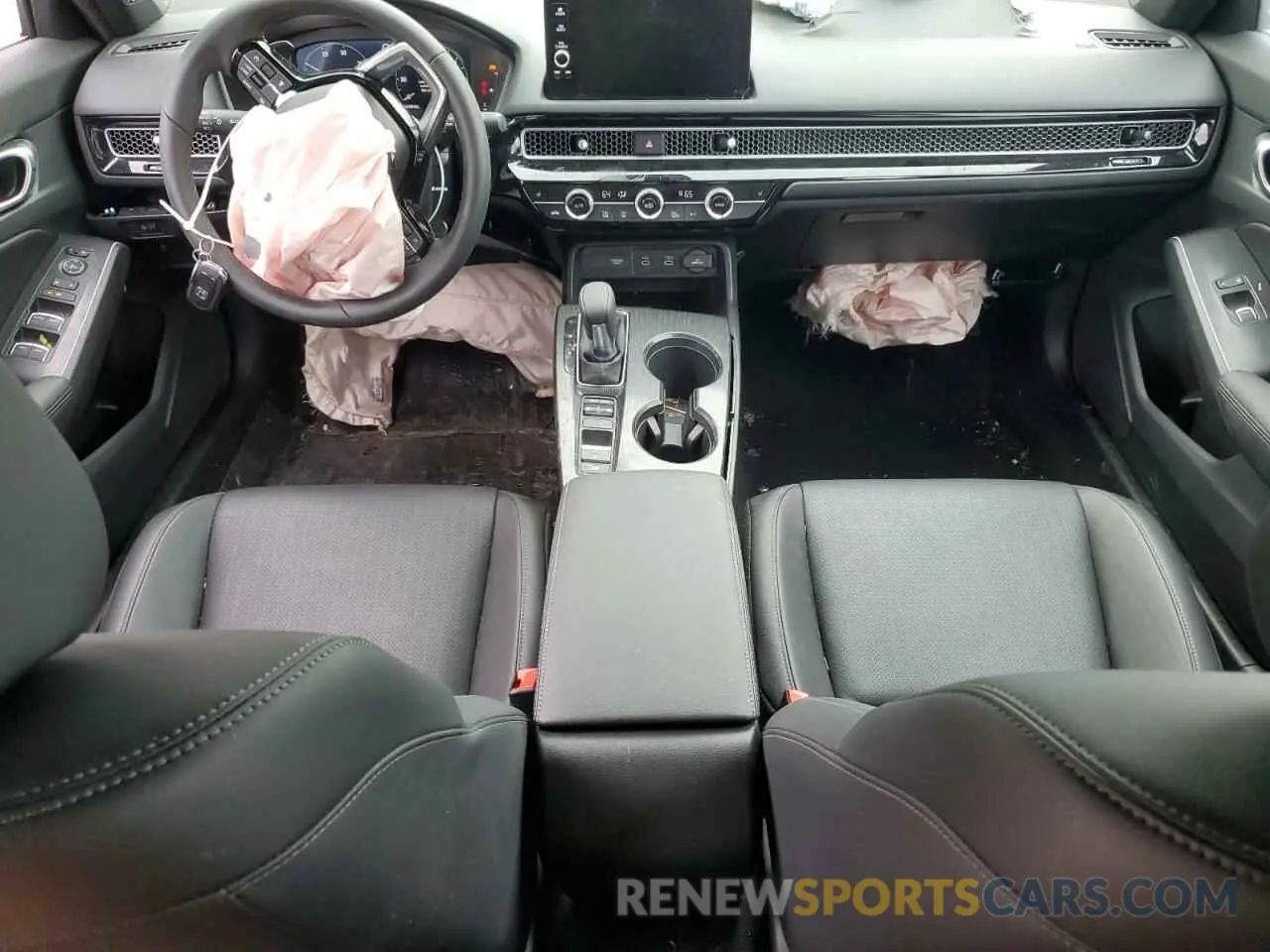 8 fotografías del automóvil dañado 19XFL4H95SE007631 HONDA CIVIC 2025