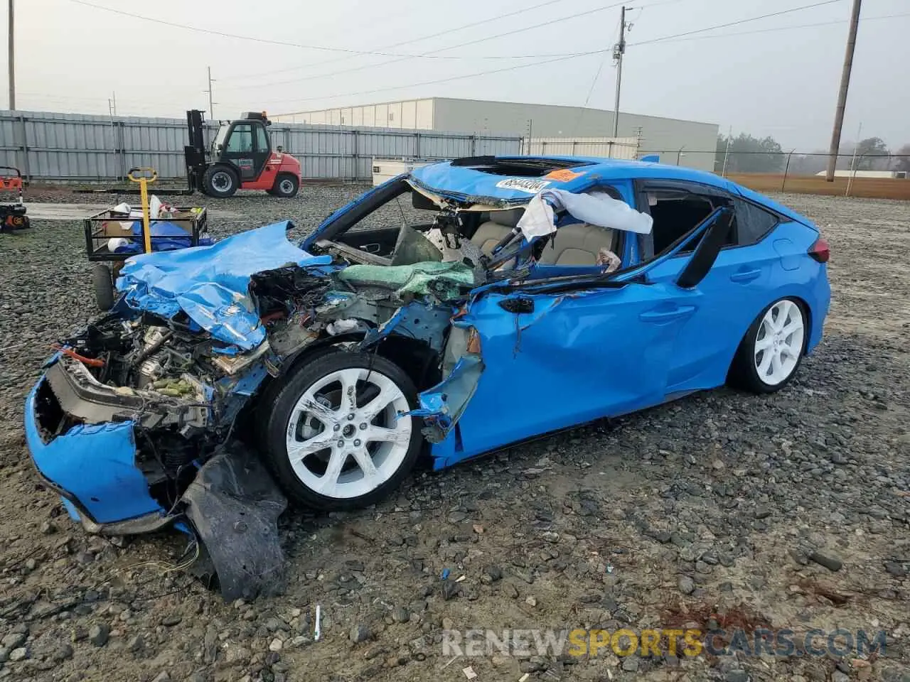 1 fotografías del automóvil dañado 19XFL4H97SE001023 HONDA CIVIC 2025