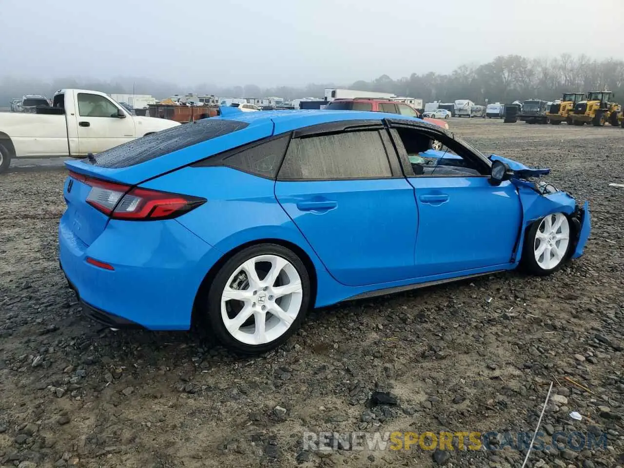 3 fotografías del automóvil dañado 19XFL4H97SE001023 HONDA CIVIC 2025