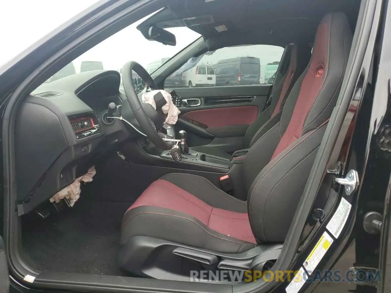 7 fotografías del automóvil dañado 2HGFE1E50SH473225 HONDA CIVIC 2025
