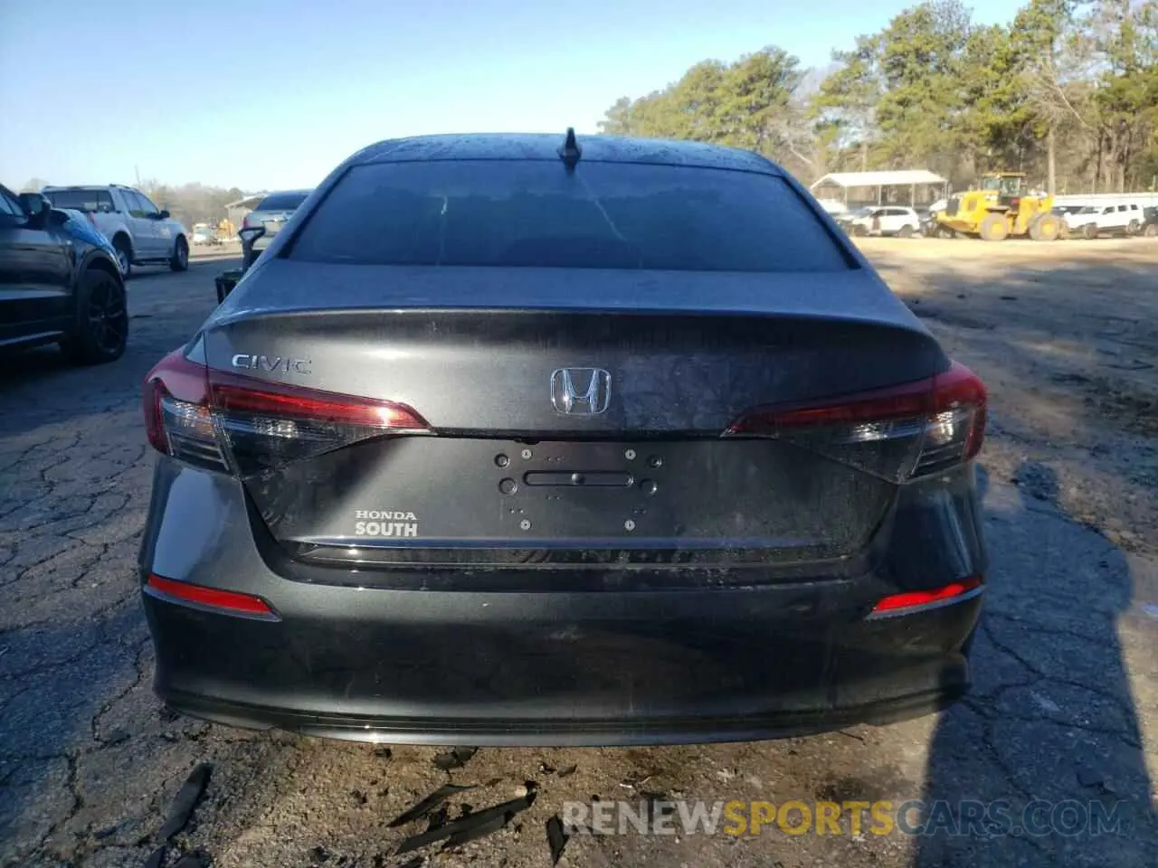 6 fotografías del automóvil dañado 2HGFE2F20SH552405 HONDA CIVIC 2025