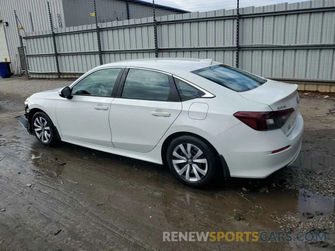 2 fotografías del automóvil dañado 2HGFE2F21SH517422 HONDA CIVIC 2025