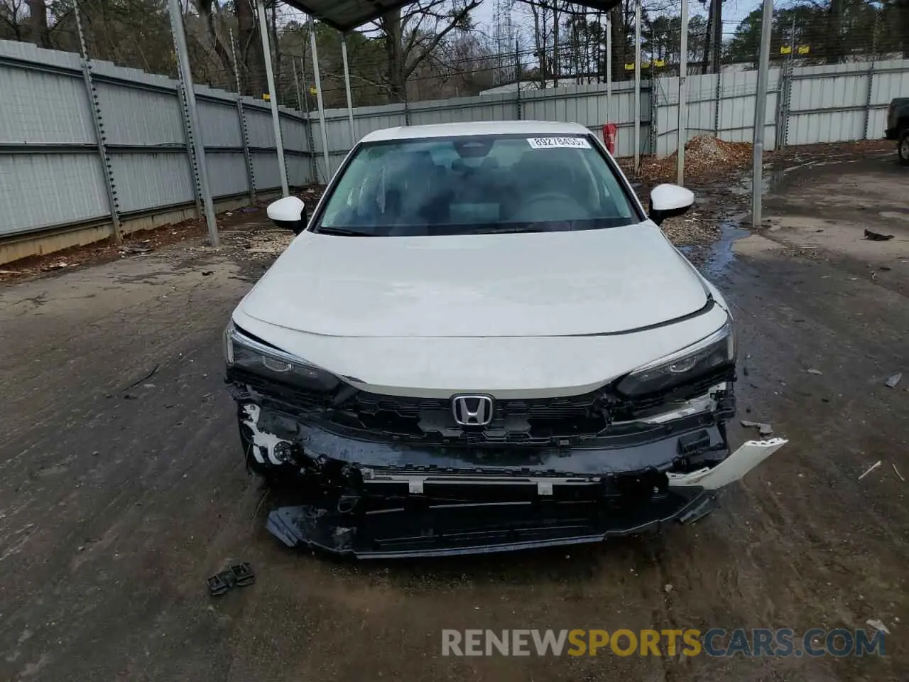 5 fotografías del automóvil dañado 2HGFE2F21SH517422 HONDA CIVIC 2025