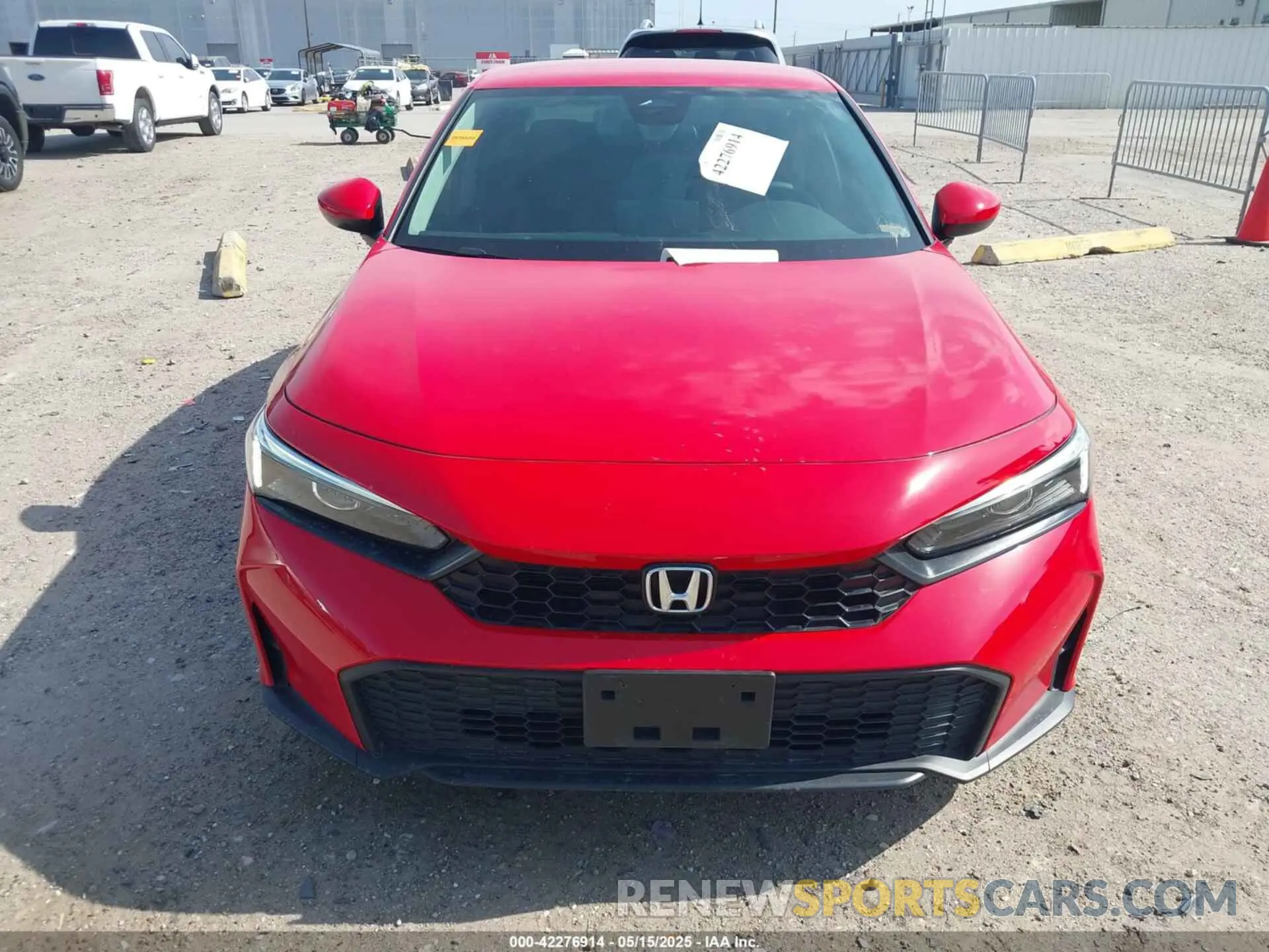 12 fotografías del automóvil dañado 2HGFE2F21SH553403 HONDA CIVIC 2025