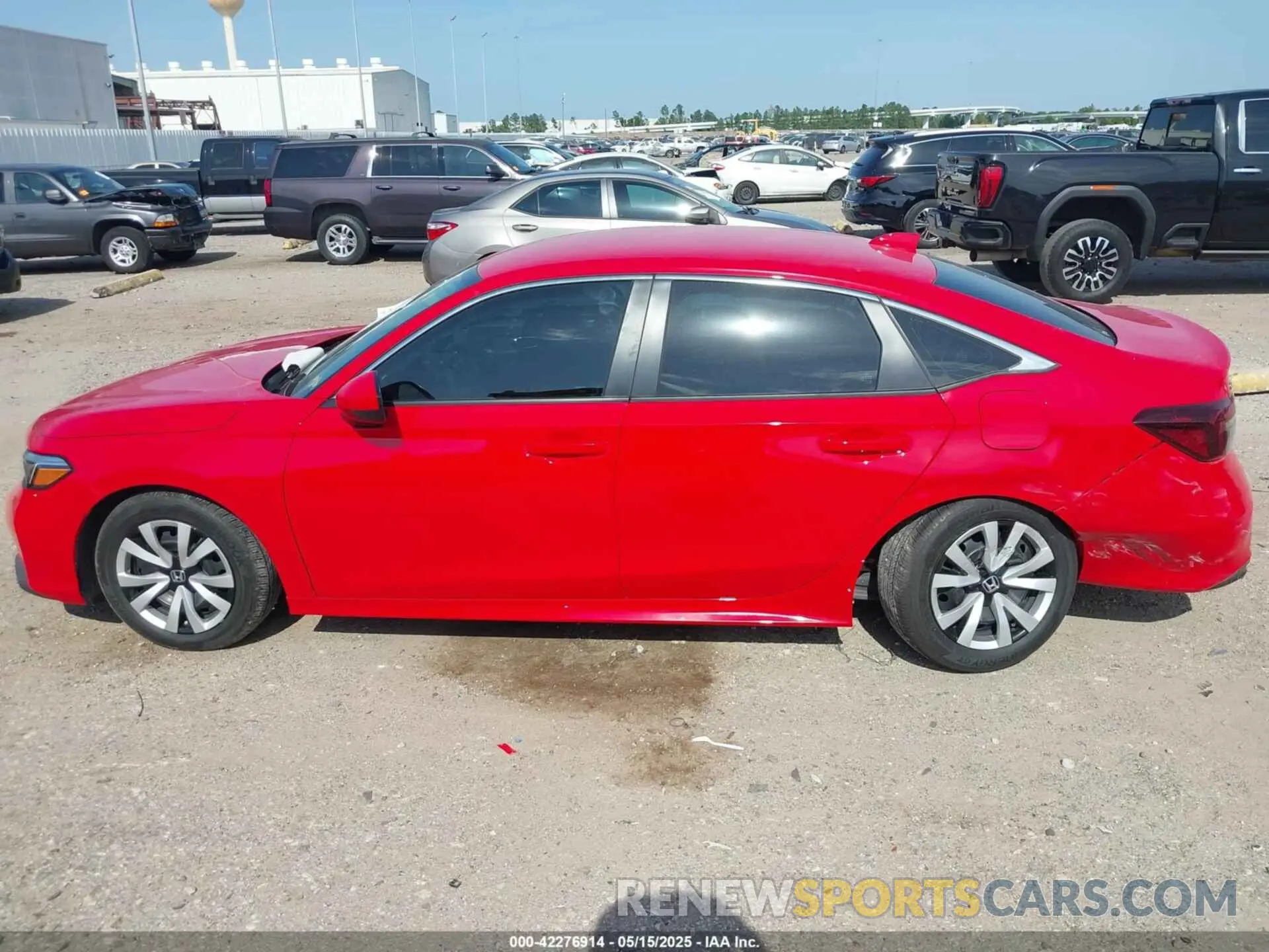14 fotografías del automóvil dañado 2HGFE2F21SH553403 HONDA CIVIC 2025