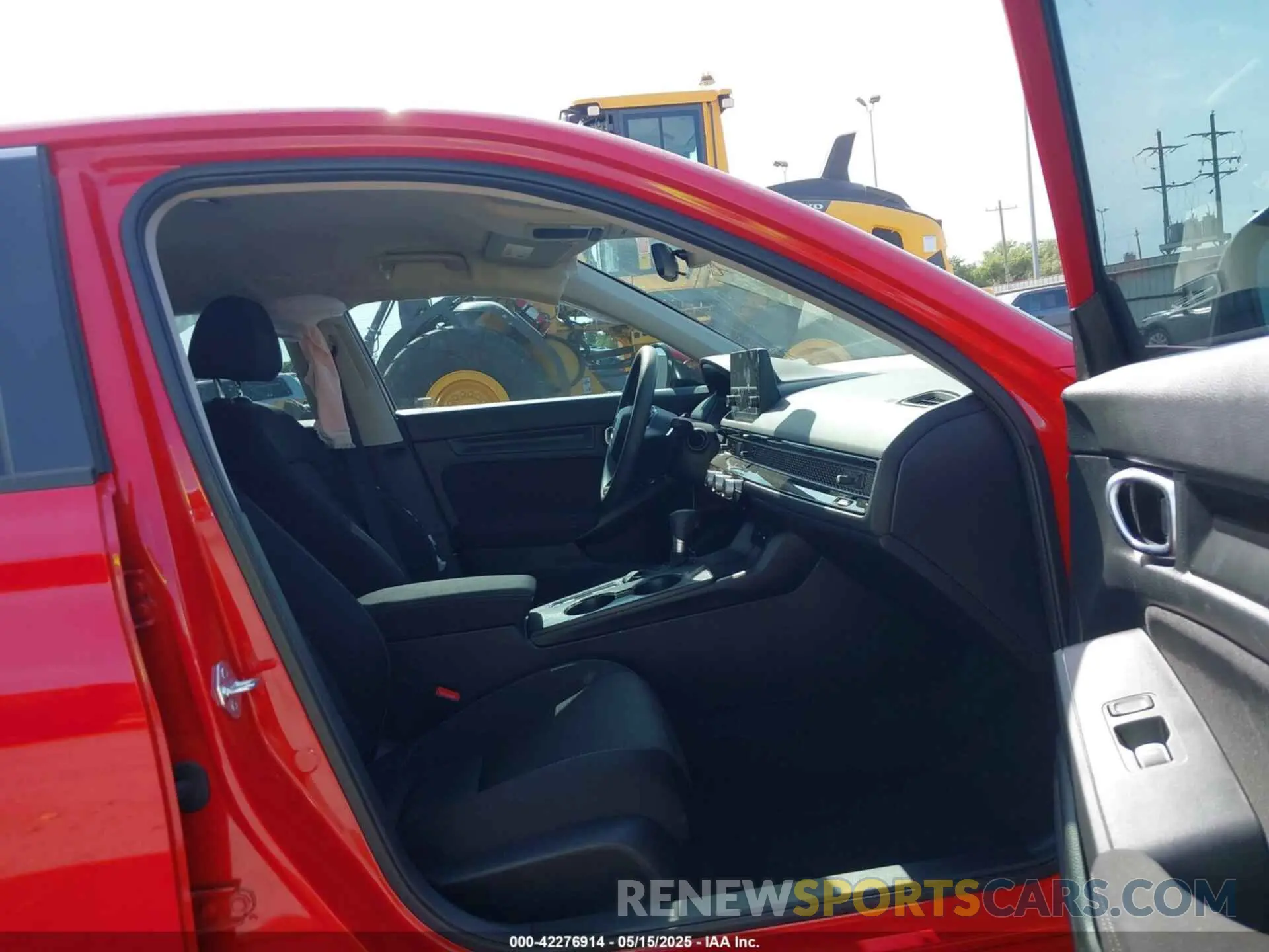 5 fotografías del automóvil dañado 2HGFE2F21SH553403 HONDA CIVIC 2025