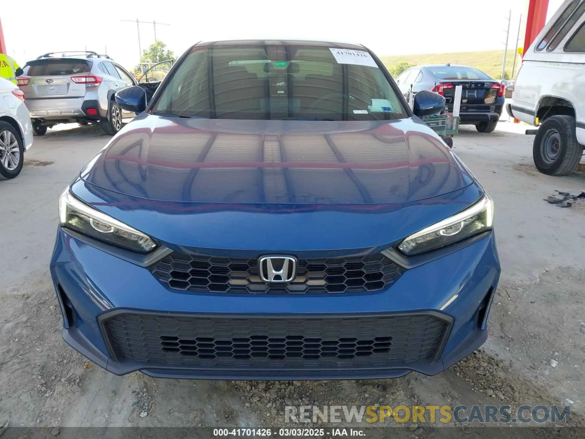 12 fotografías del automóvil dañado 2HGFE2F22SH541762 HONDA CIVIC 2025