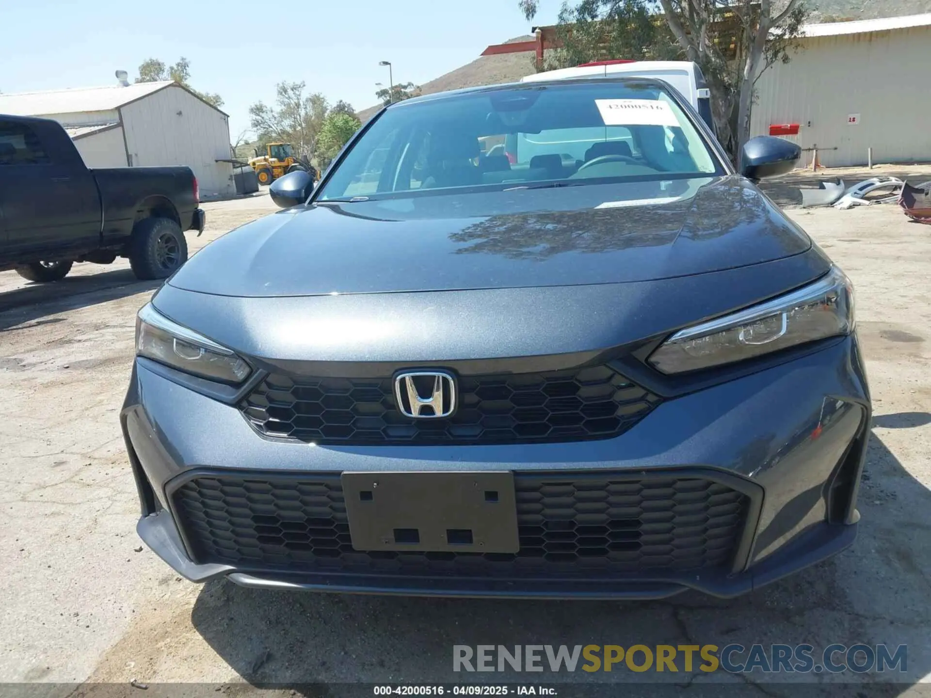 12 fotografías del automóvil dañado 2HGFE2F22SH566046 HONDA CIVIC 2025