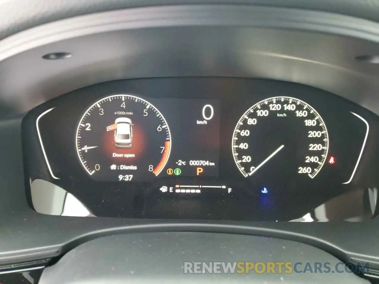 9 fotografías del automóvil dañado 2HGFE2F24SH102658 HONDA CIVIC 2025