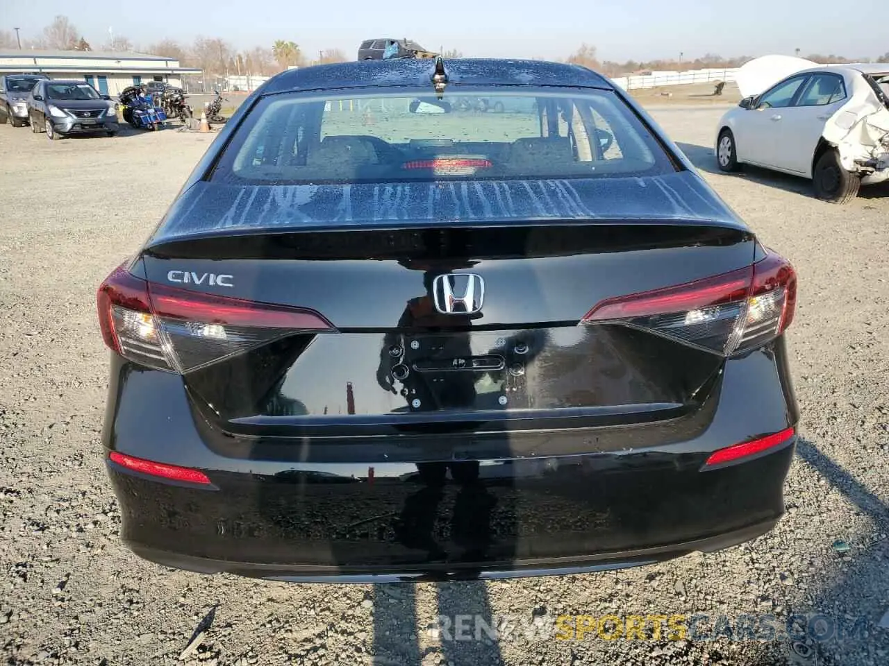 6 fotografías del automóvil dañado 2HGFE2F24SH540306 HONDA CIVIC 2025