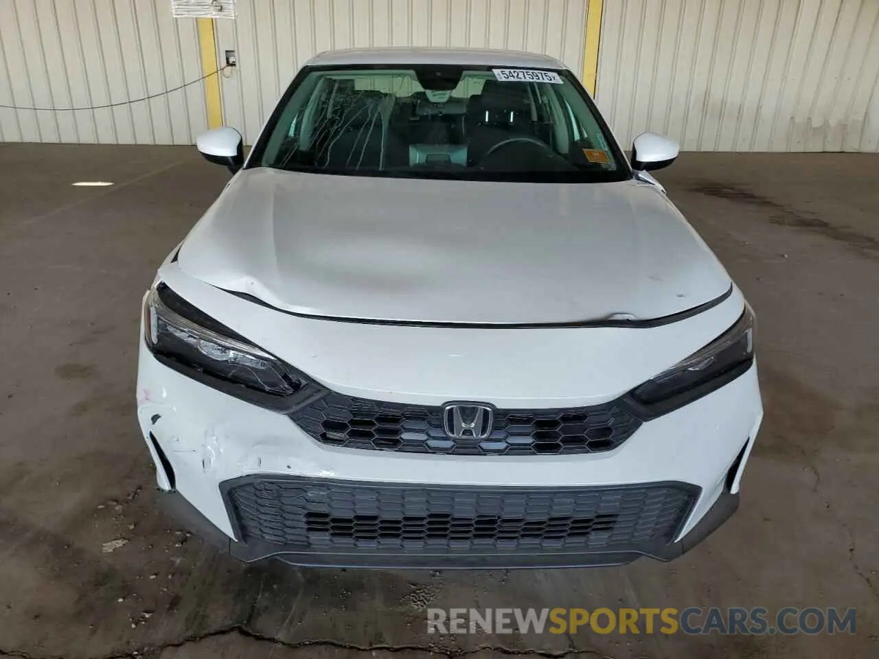 5 fotografías del automóvil dañado 2HGFE2F24SH556375 HONDA CIVIC 2025