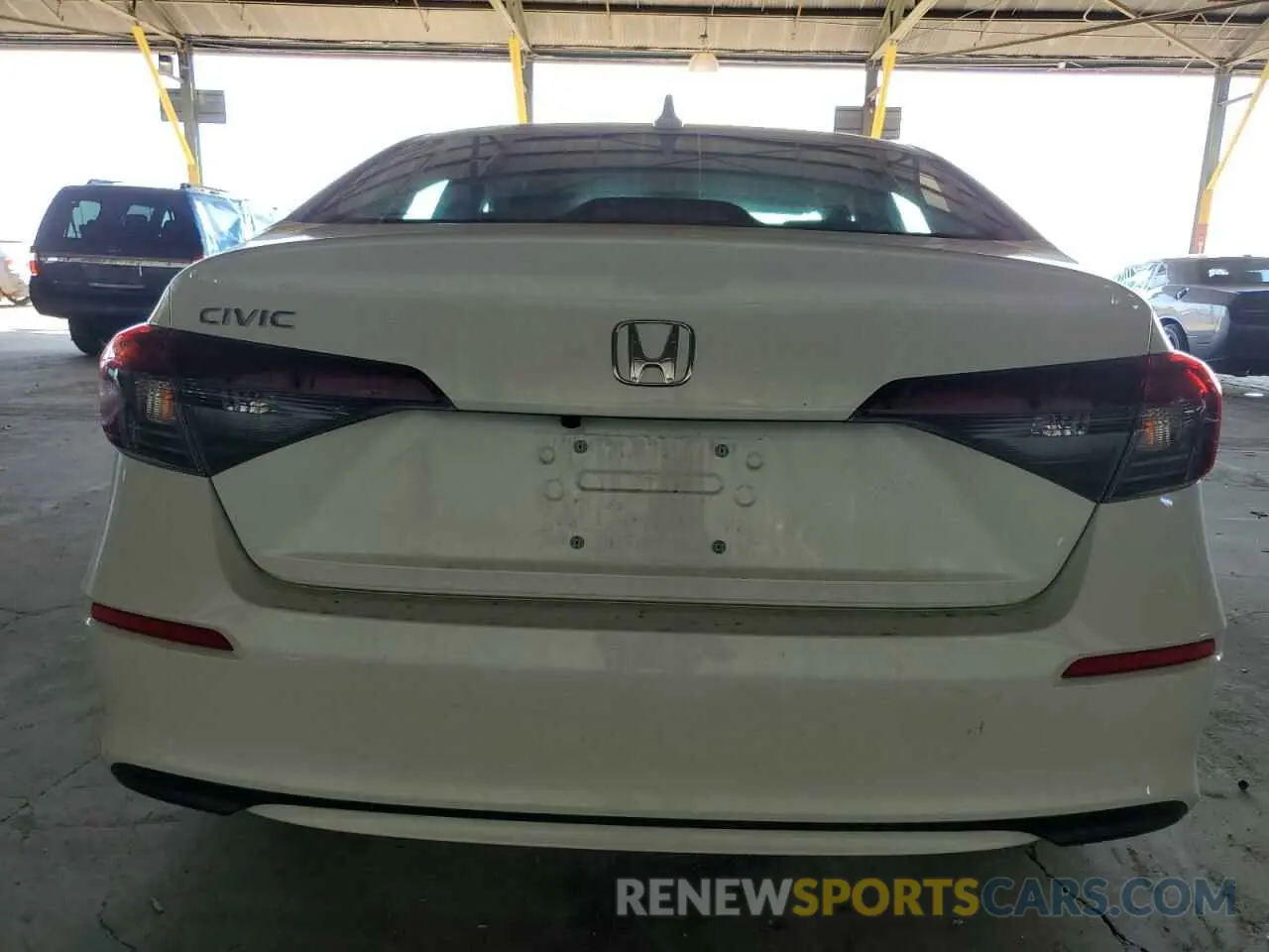 6 fotografías del automóvil dañado 2HGFE2F24SH556375 HONDA CIVIC 2025