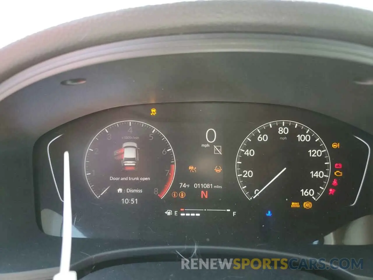 9 fotografías del automóvil dañado 2HGFE2F25SH519545 HONDA CIVIC 2025