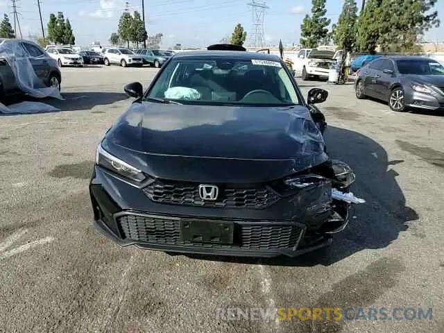 10 fotografías del automóvil dañado 2HGFE2F25SH533493 HONDA CIVIC 2025