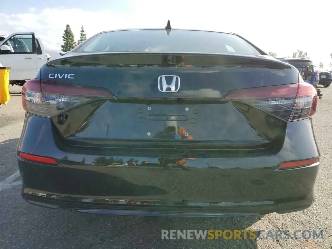 6 fotografías del automóvil dañado 2HGFE2F25SH533493 HONDA CIVIC 2025