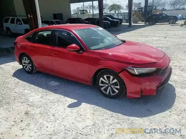 11 fotografías del automóvil dañado 2HGFE2F25SH539858 HONDA CIVIC 2025