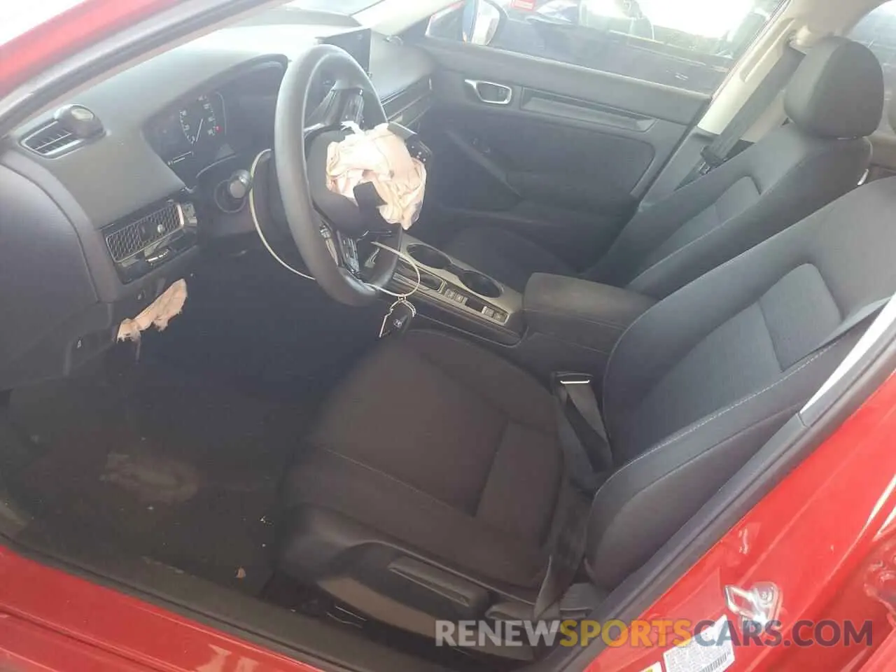 7 fotografías del automóvil dañado 2HGFE2F25SH539858 HONDA CIVIC 2025