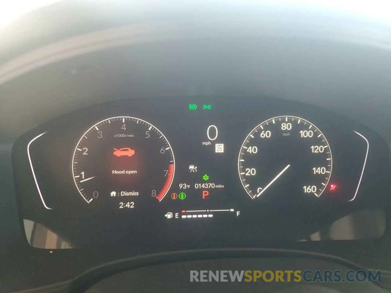 9 fotografías del automóvil dañado 2HGFE2F25SH539858 HONDA CIVIC 2025