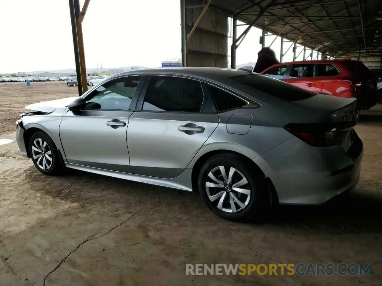2 fotografías del automóvil dañado 2HGFE2F26SH520459 HONDA CIVIC 2025