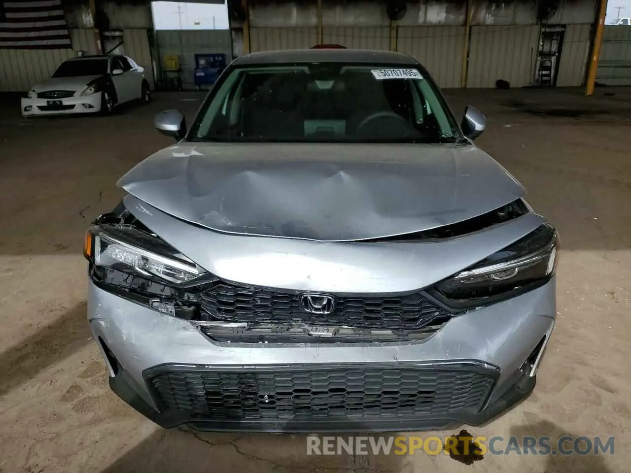 5 fotografías del automóvil dañado 2HGFE2F26SH520459 HONDA CIVIC 2025