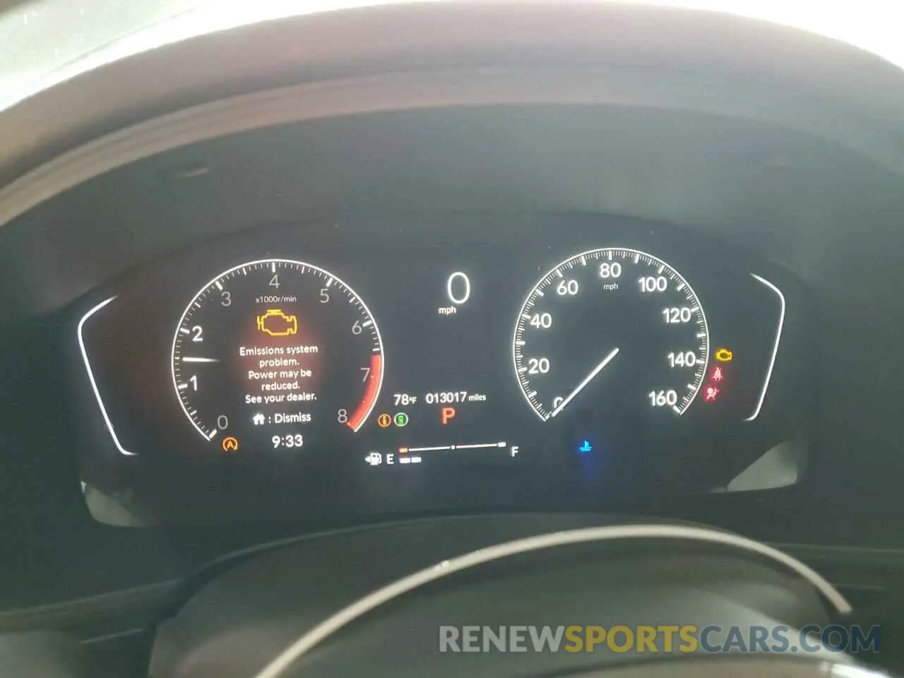 9 fotografías del automóvil dañado 2HGFE2F26SH520459 HONDA CIVIC 2025