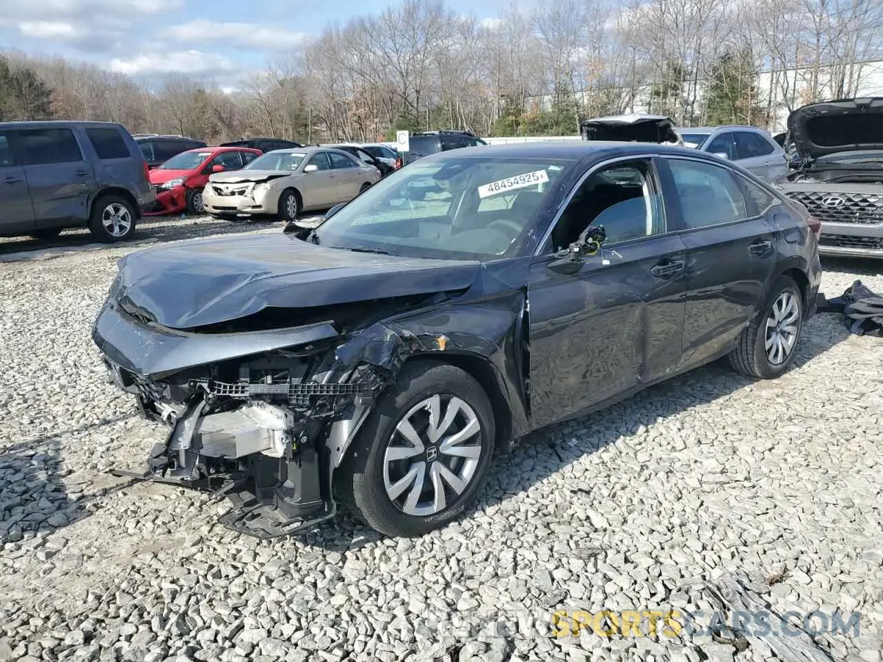1 fotografías del automóvil dañado 2HGFE2F26SH526424 HONDA CIVIC 2025