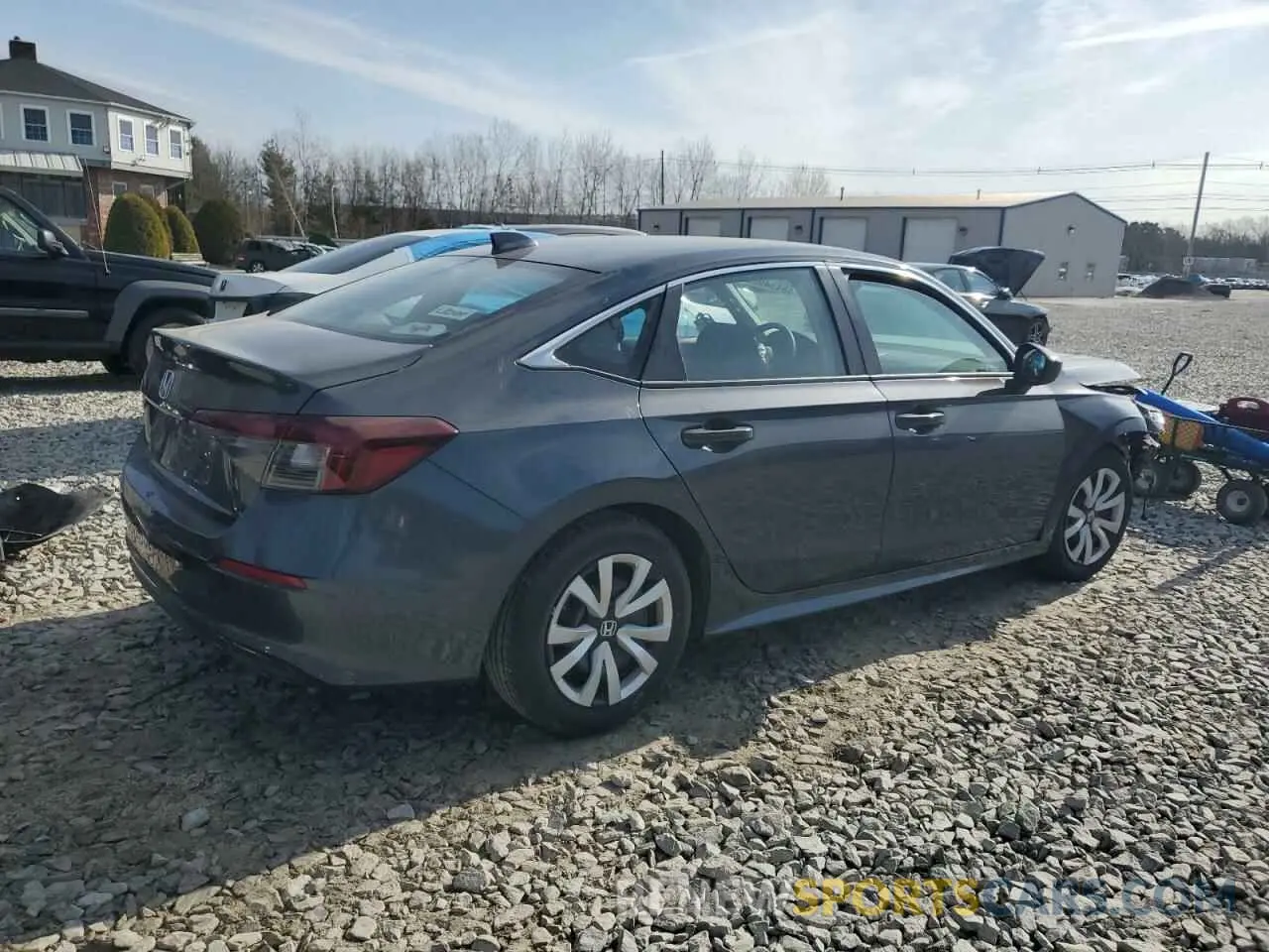 3 fotografías del automóvil dañado 2HGFE2F26SH526424 HONDA CIVIC 2025