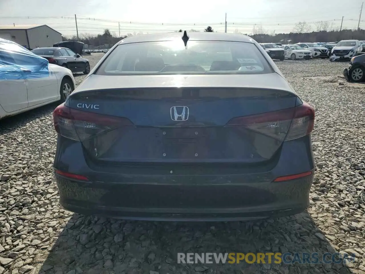 6 fotografías del automóvil dañado 2HGFE2F26SH526424 HONDA CIVIC 2025